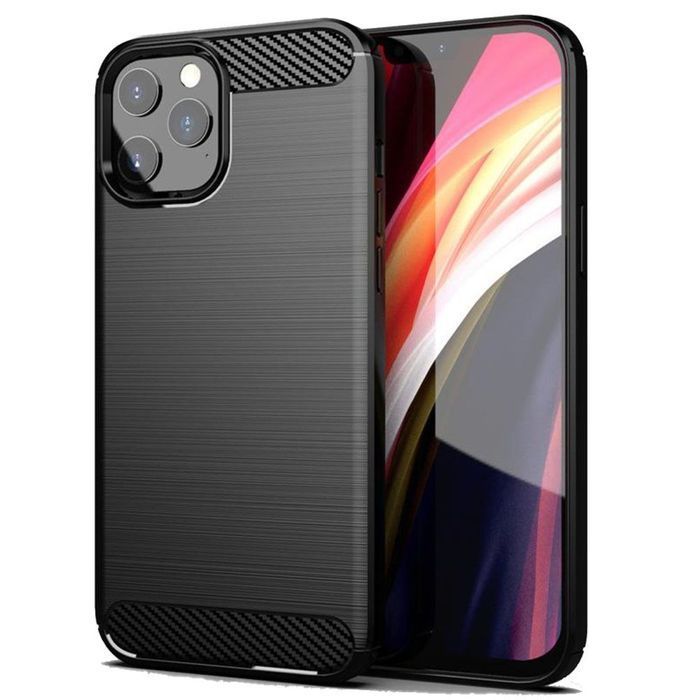 Futerał do iPhone 15 PLUS Carbon czarny
