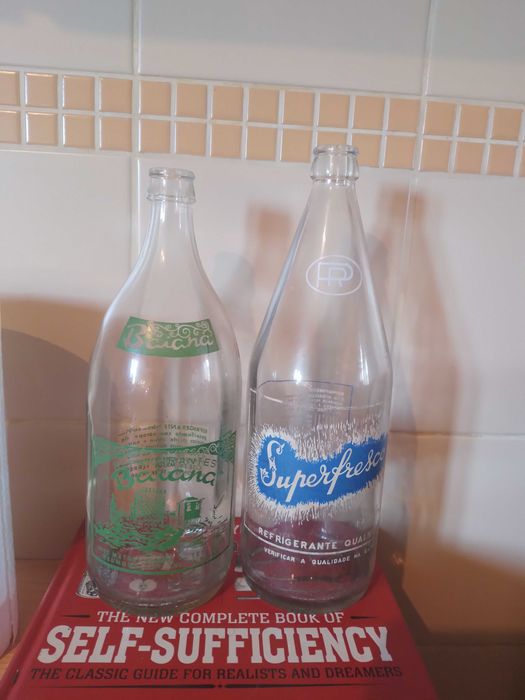 Garrafas antigas de refresco