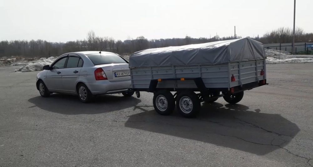 Двухосный Прицеп для легкового автомобиля. Рассрочка без %!