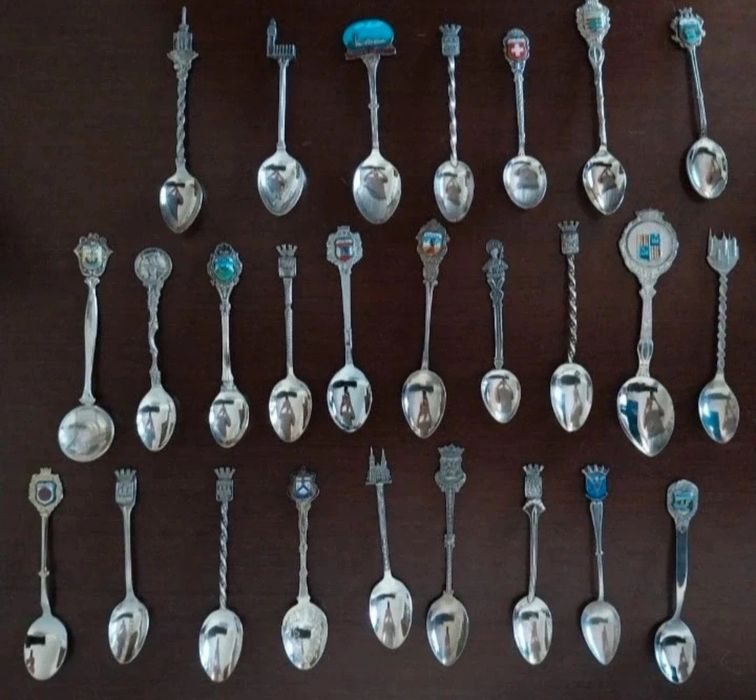 Coleção colheres vintage
