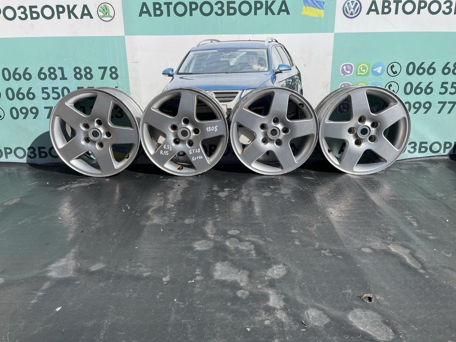 Диски титани 5x112 r15 фольксваген гольф шкода октавія титаны