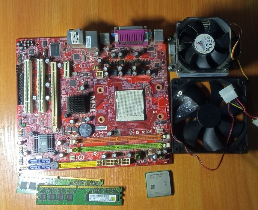 Запчастини для пк, AMD Athlon™ 64 X2 5000, MSI MS-7302 ver 1.1, ddr2