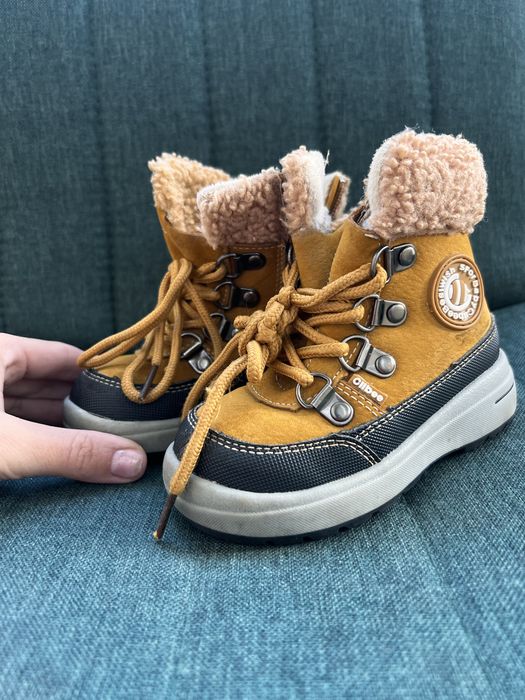 Дитячі осінні зимові чоботи сапоги 21 р