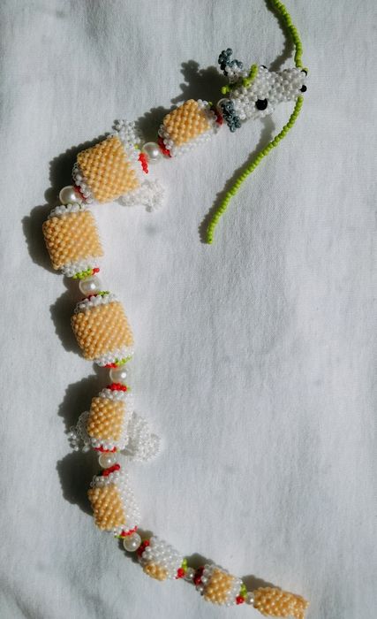 Суши-дракон з бісеру