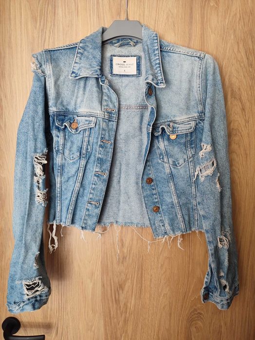 Damska Bluza jeansowa 2 sztuki