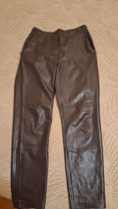 Штани з екошкіри. Розмір S