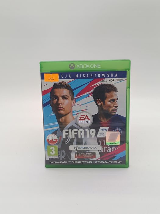 fifa 19 xone używana xbox one pudełkowa