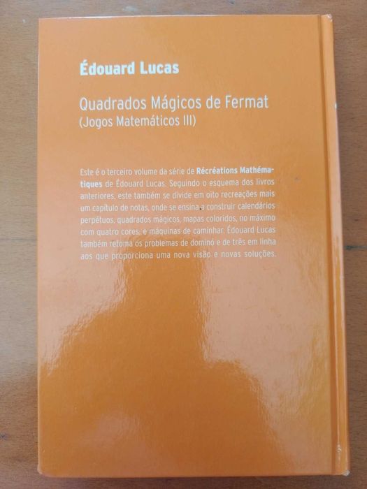 Livro Quadrados Mágicos de Fermat