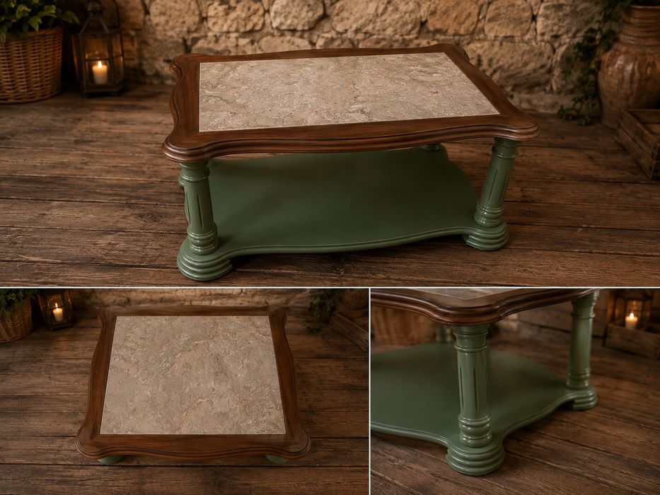 Mesa de centro restaurada