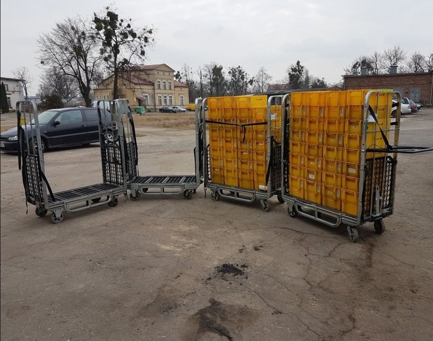 Wózek transportowy Holowany Solidna Niemiecka Konstrukcja