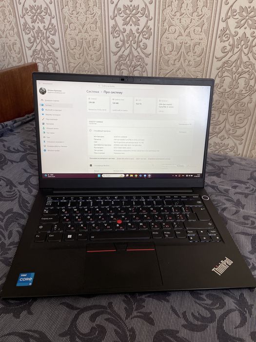 Ноутбук Thinkpad E14 16gb