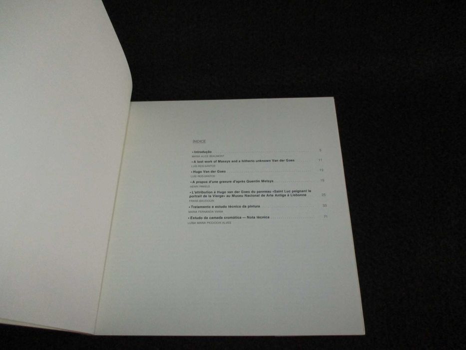 Livro S. Lucas retratando a Virgem Pintura​ Museu Nacional Arte Antiga