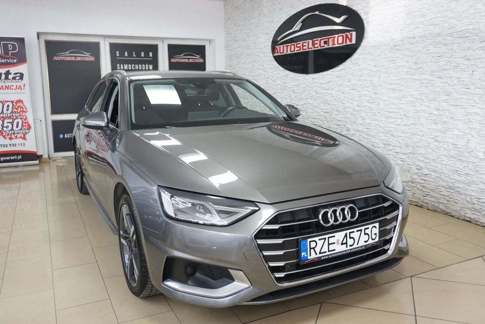Audi A4 Avant 2.0 TDI CR 163KM! 2022r! LED! Navi! Virtual! Manetki F1! PDC! SCT OK!