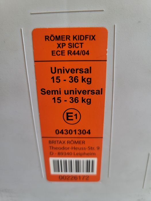 Автокрісло Britax Romer Kidfix, 15-36кг