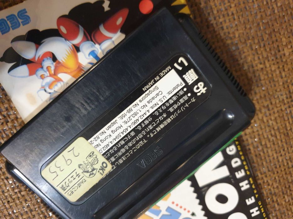 SEGA！NEOSONICARTS／ CD Картридж Sonic 2 Оригінал Японія повний комплект Sega: 1 500 грн