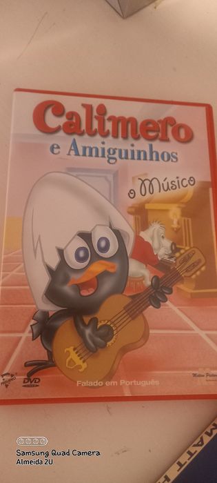 DvD de Animação Sinba e Calimero  em Alemão