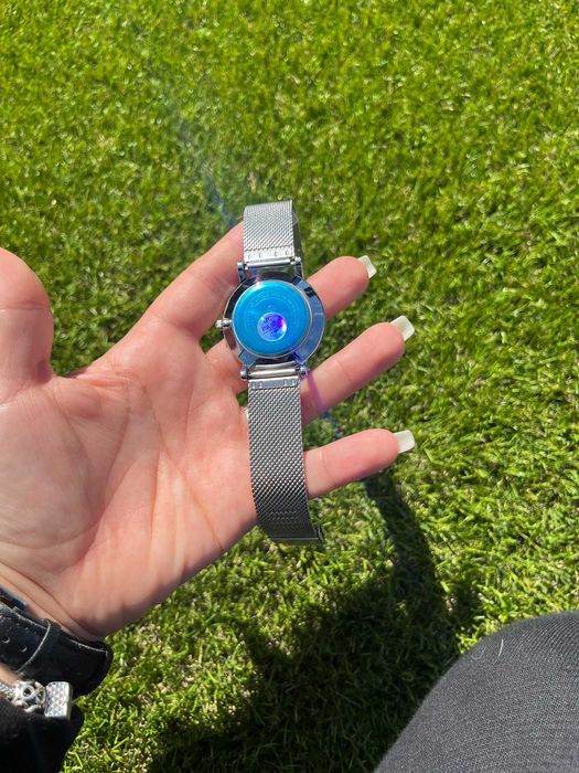 Relógio Prateado Hannah Martin