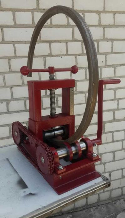 Профилегиб ручной трубогиб до 80х80 Профілегиб ручний Усиленный