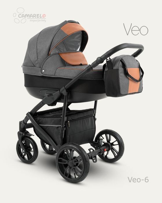 NOWY! Camarelo Veo z dużą gondolą i wgodną spacerówką!