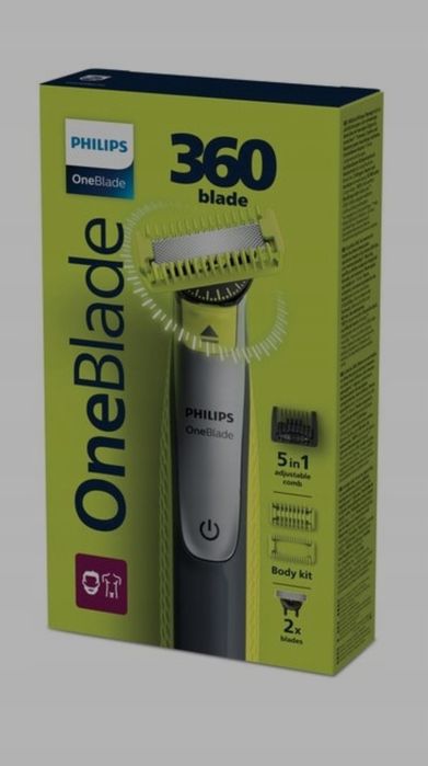 Golarka Philips Oneblade 360 5 in 1 do twarzy i ciała
