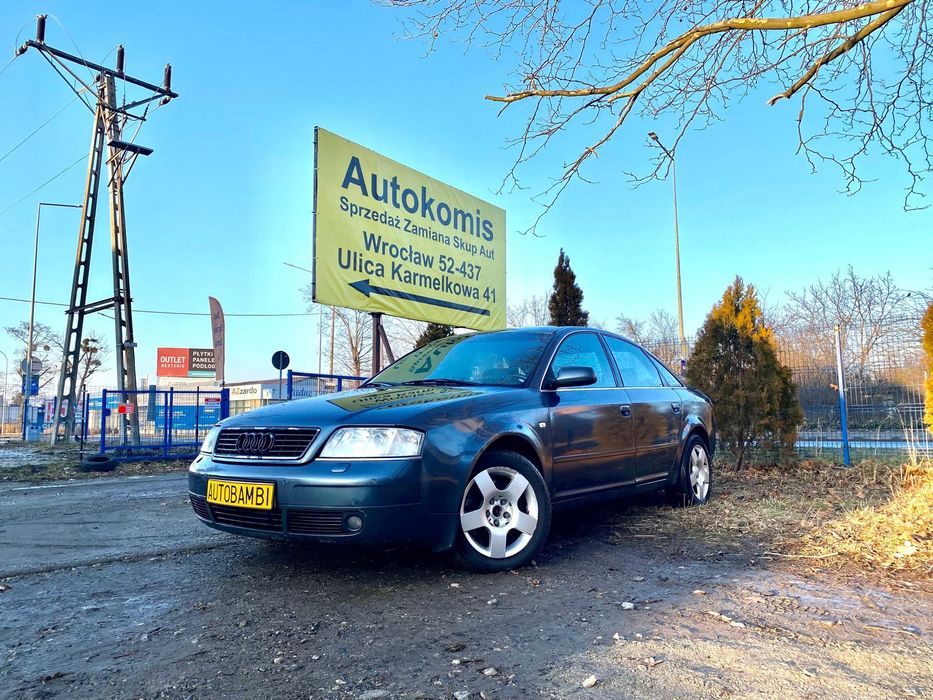 Audi A6 2000r. 2.4 benzyna//165km//hak//zamiana