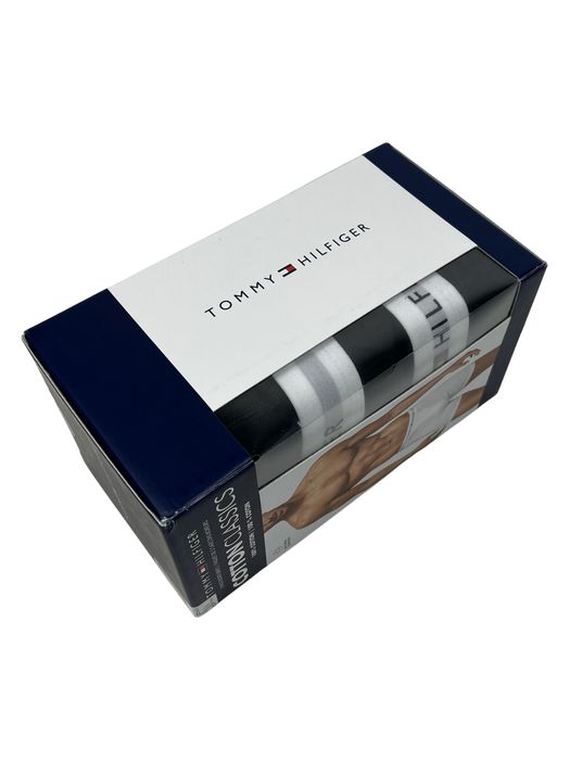 ОРИГІНАЛ боксери Tommy Hilfiger труси чоловічі чорні 5 штук пар С Л