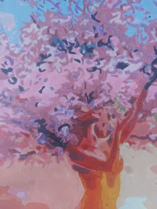 Gotowy obraz "Natura człowieka" 40x50 z ramka sosnowa