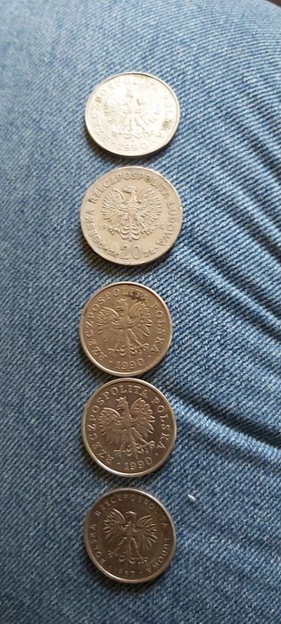 Stare monety z czasów PRL