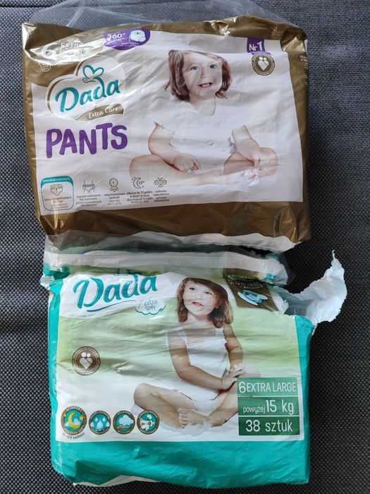 Pieluchy majtki pants dada