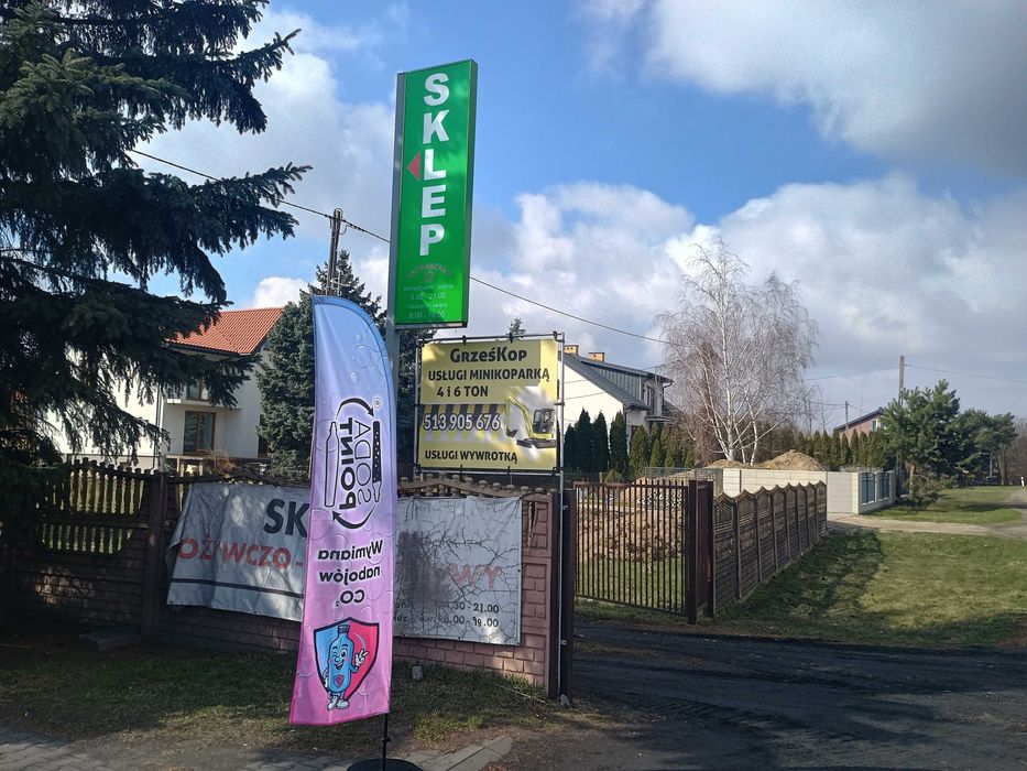SODA POINT Dziecinów, Dziecinów 57A Wymiana nabojów CO2