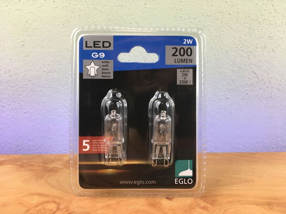 Lâmpada Osram LED G9 / E14 **nova**