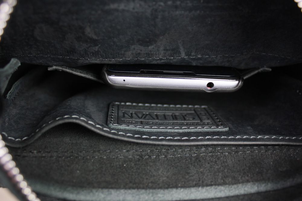 Сумка чоловіча шкіряна на плече SULLIVAN smvp72-1(25) чорна