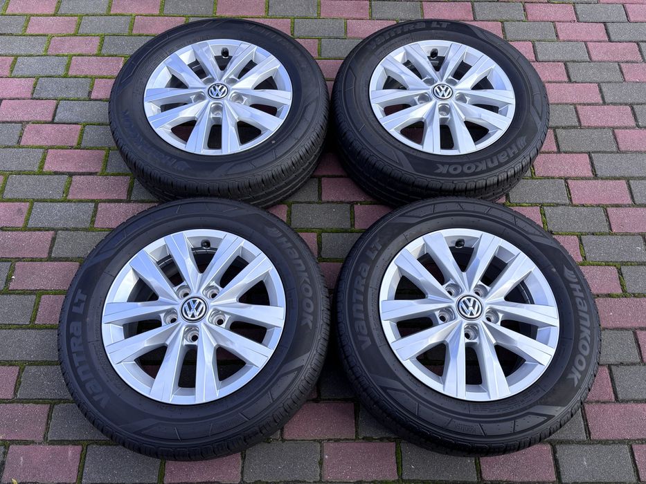 Koła VW T5 T6 205/65 R16 C Hankook Vantra 2024 Alu 7E0 Demo 5x120