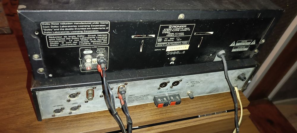pioneer ct-w310 Deck