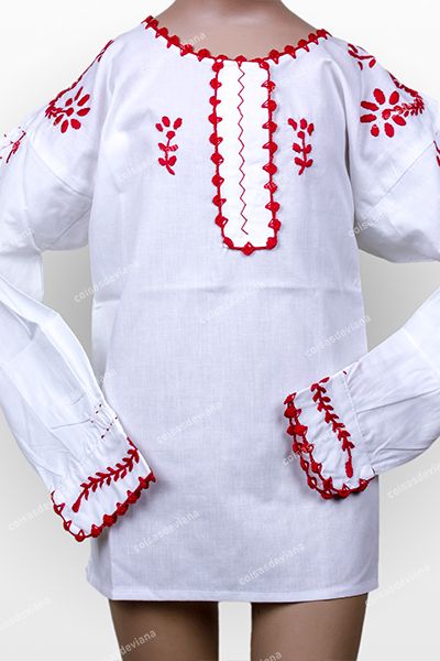 Camisa Bordada de Viana - Criança