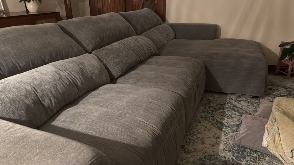 Sofá Chaise Longue Gato Preto Brosnan