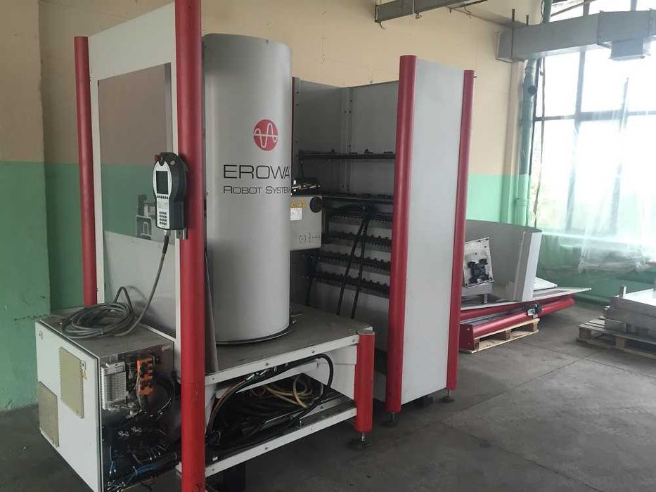 EROWA ERS 1072 robot do automatycznej wymiany elektrod EDM AGIE CNC