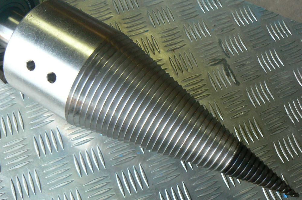 Fi 120, łuparka świdrowa ,świder do drewna 120 ,wałek WOM