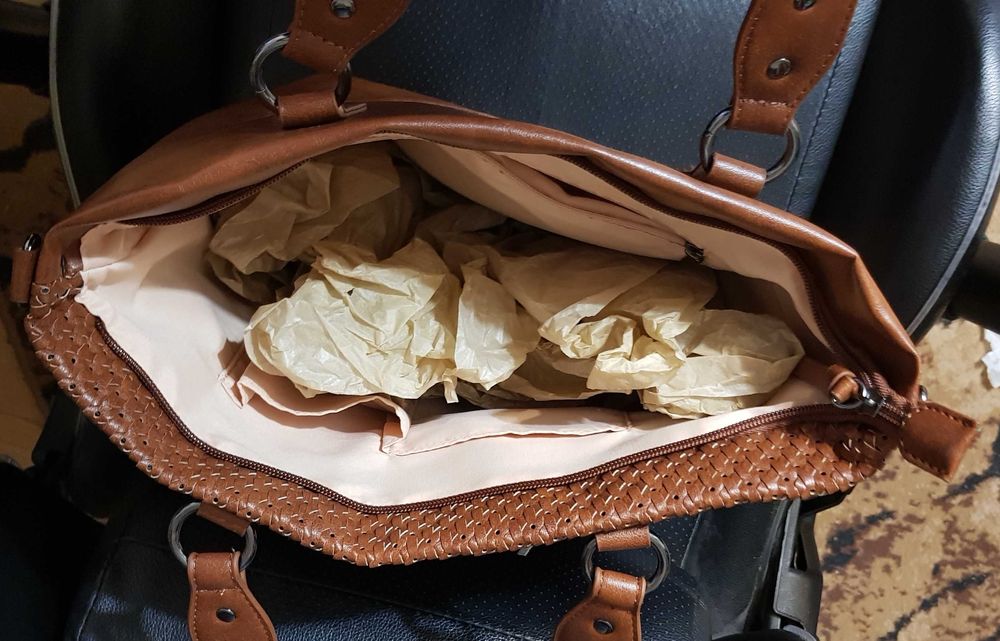 Nowa Torebka damska brązowa