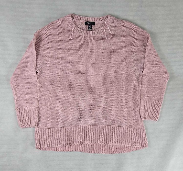 New Look Sweter Jasnoróżowy Size L