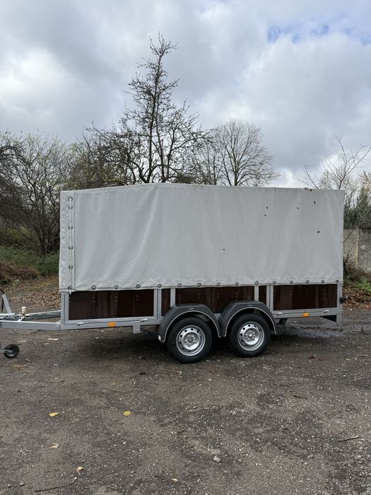 Причіп Прицеп двоосний ПГ-02И Тентований повна маса 3000кг