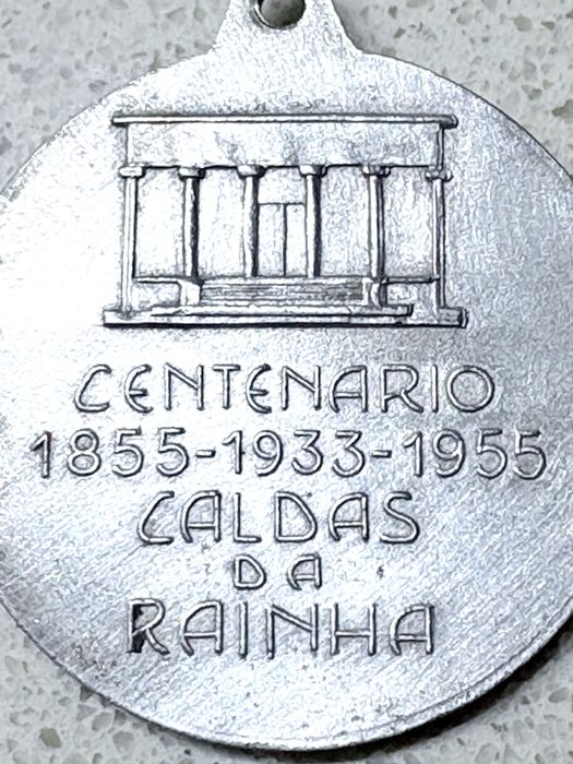 José Malhoa Medalha comemorativa Centenário 1855 /1955 Caldas d Rainha
