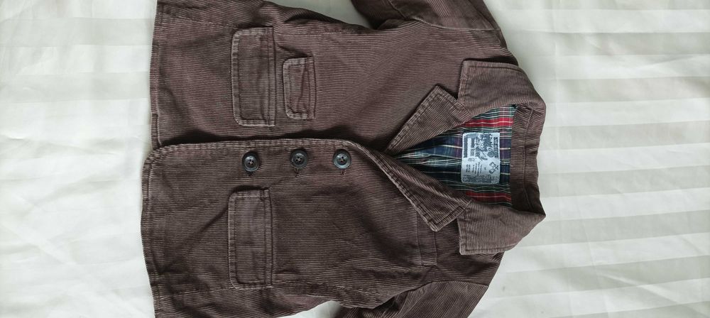 Marynarka sztruksowa dla chłopczyka