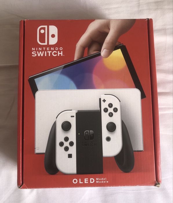 Nintendo Switch Oled Branca como nova, muito estimada