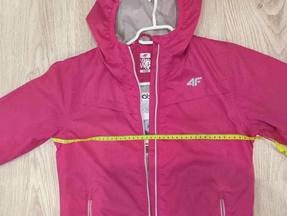 Kurtka Softshell przejściowa w góry 4F 146 różowa