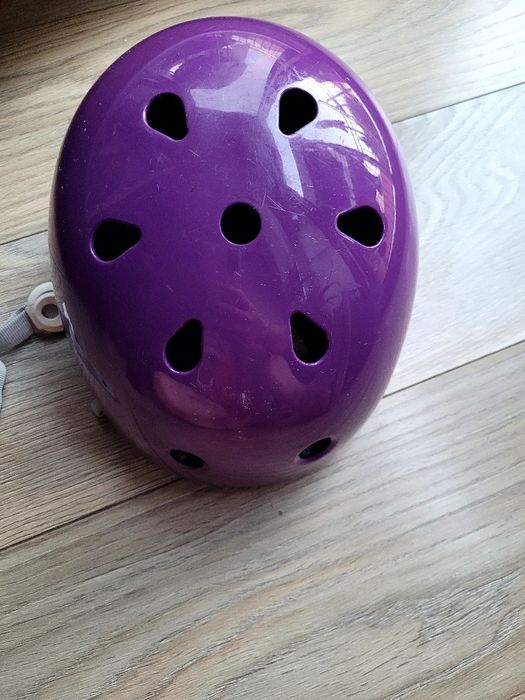 Kask  rowerowy oxelo dla dziewczynki