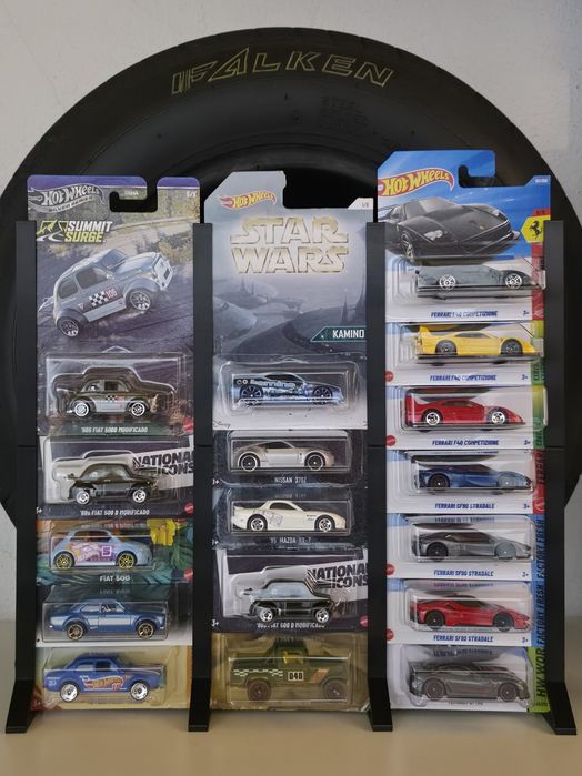 Expositor para 21 Hot Wheels modular
