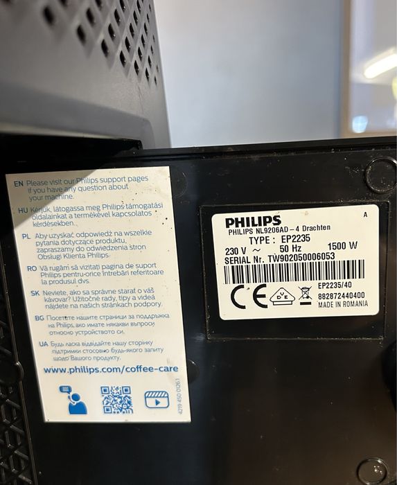 Latte Go Automatyczny Ekspres ciśnieniowy Philips LatteGo EP2235