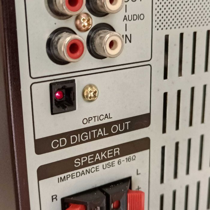 Sony MHC-RX50 Hi-Fi Amplificador Rádio + Colunas Opcionais aparelhagem