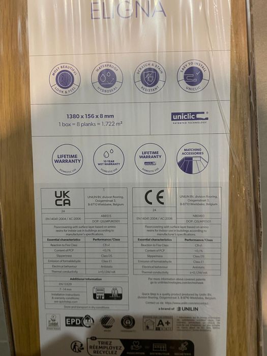 Panele podłogowe Quick-step Eligna